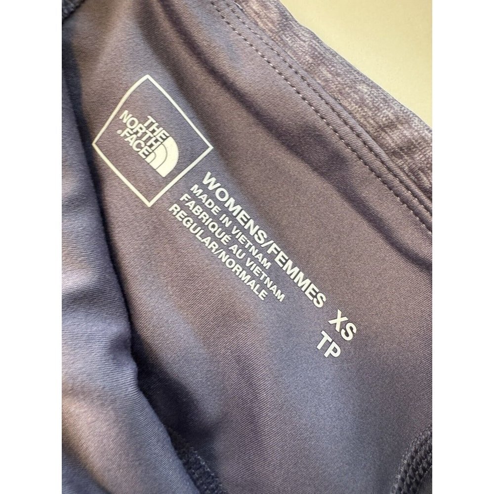 The North Face Dune Sky 9 Lunar Slate Heather Pockets XS Purple Short NWT $65 - Picture 3 of 8